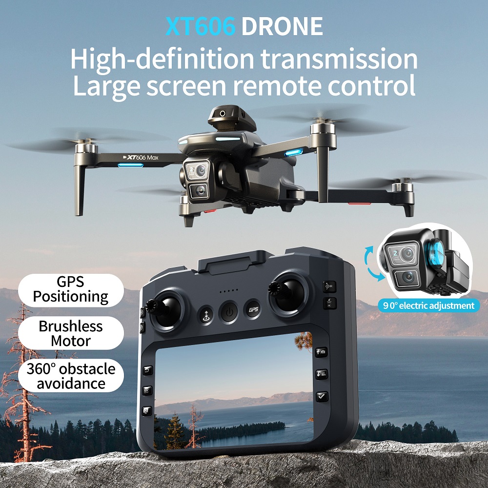 โดรน XT606 MAX 3 แบตเตอรี่ กล้ - Drone Mapping บทวิจารณ์และราคา