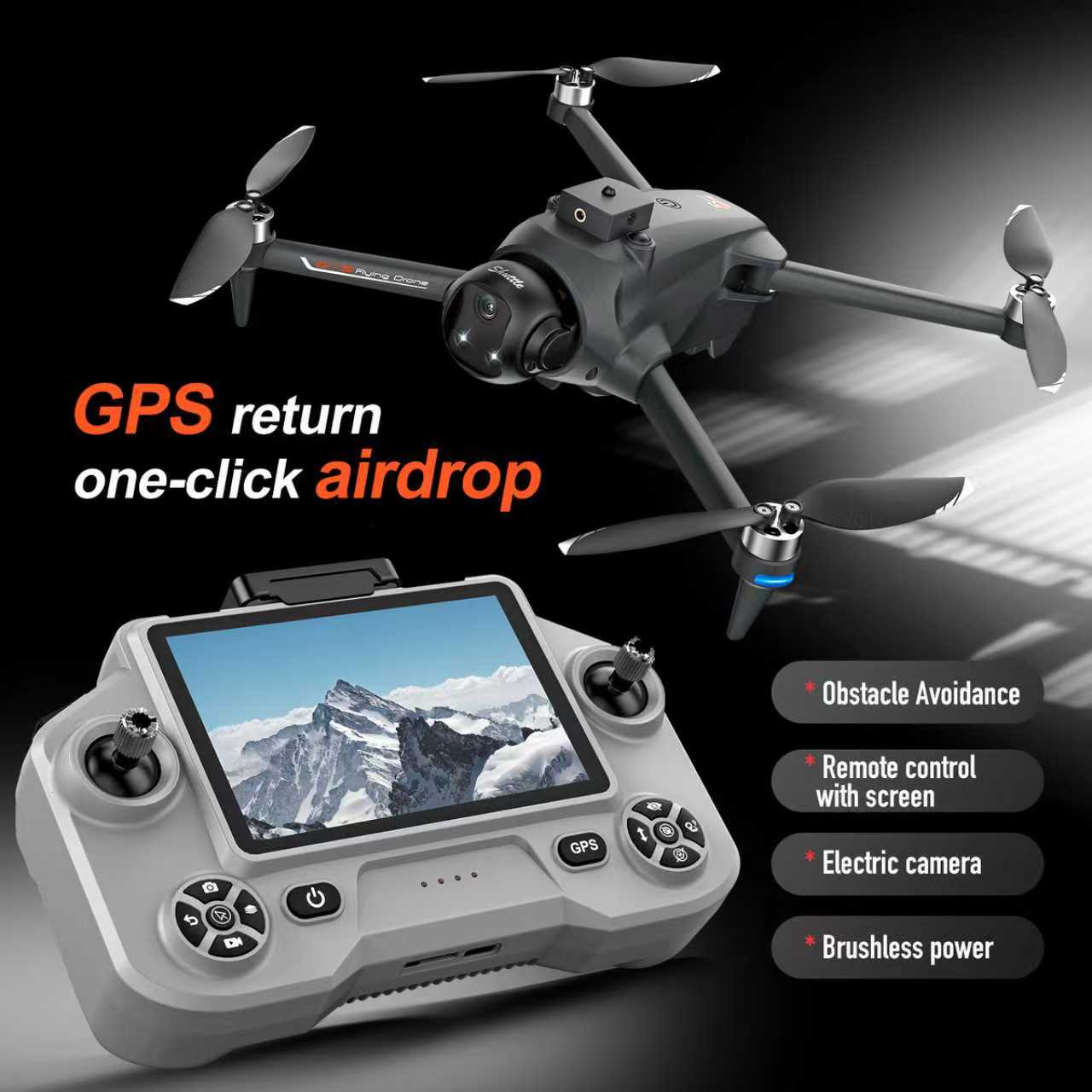 โดรน YL059 FPV GPS Quadcopter  - Drone Thermal Imaging บทวิจารณ์และราคา